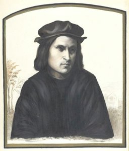 Ohne Titel [Mann in Renaissancekleidung], 1855-1868