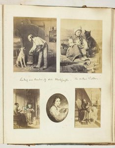 Ohne Titel [Seite mit Illustrationen], 1855-1868 von Georgina Cowper