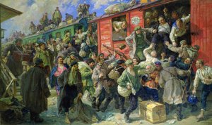 Spontane Freilassung der zaristischen Streitkräfte 1917