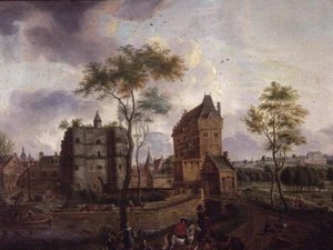 Die Stadttore von Malines von Gerard Philippe Colin