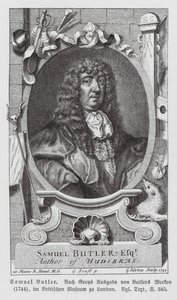 Samuel Butler, englischer Dichter von Gerard (after) Soest