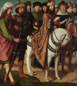 Römische Soldaten und jüdische Richter von Gerard David