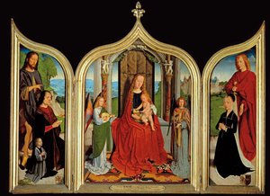 Triptychon der Familie Sedano