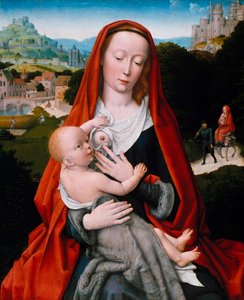 Jungfrau mit Kind von Gerard David