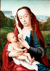 Jungfrau und Kind von Gerard David