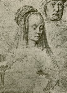 Junge Frau mit Kopfschmuck von Gerard David
