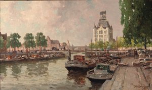 Ansicht des Witte Huis, Rotterdam von Gerard Delfgaauw