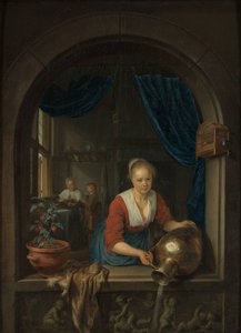 Magd am Fenster, ca. 1660