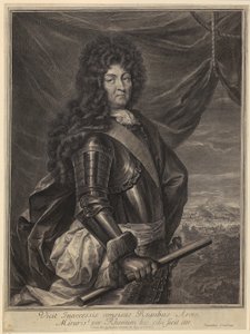 Porträt von Ludwig XIV. von Gérard Edelinck
