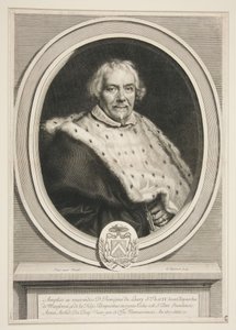 Remi Du Laury, Vogt von St. Pierre von Lille von Gérard Edelinck
