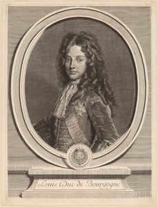 Louis, Herzog von Burgund von Gerard Edelinck after François de Troy