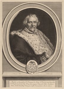 Remi Du Laury von Gerard Edelinck after Jacob van Oost II