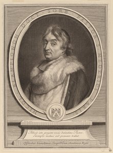 Nicolas de Blampignon von Gerard Edelinck after Joseph Vivien