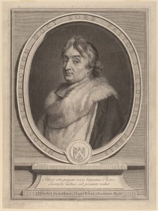 Nicolas de Blampignon von Gerard Edelinck after Joseph Vivien