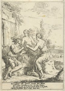 Pastorale Szene mit Dameet, Galate und Amaril