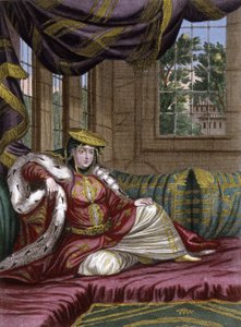 Jüdische Dame am Hof des osmanischen Sultans
