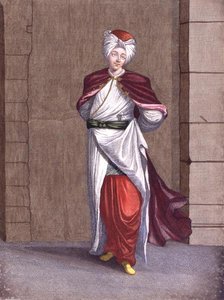 Tchelebi, ein junger türkischer Herr von Gerard Jean Baptiste Scotin