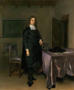 Porträt eines Mannes von Gerard Ter Borch the Younger