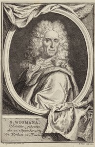 Porträt von Gerard Wigmana von Gerard Wigmana