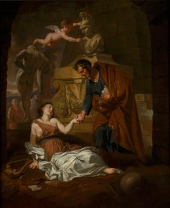 Gaius Maecenas (70 v. Chr. - 8 v. Chr.) unterstützt die verfallenden schönen Künste