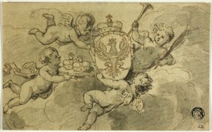 Putti und Wappen von Gerard de Lairesse