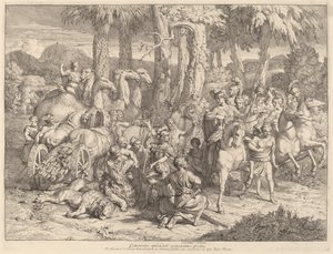 Semiramis auf der Löwenjagd von Gerard de Lairesse
