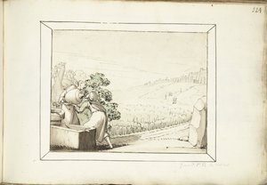 Rebecca und Eliëzer am Brunnen von Gerard ter Borch (I) (possibly)