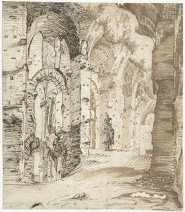 Ruinen der Palastunterbauten von Septimius Severus, Rom