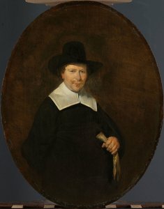 Gerard Abrahamsz van der Schalcke (1609-67), Tuchhändler aus Haarlem von Gerard ter Borch (II)