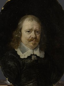 Godard van Reede (1588-1648), Herr von Nederhorst. Delegierter der Provinz Utrecht bei der Friedenskonferenz in Münster (1646-48) von Gerard ter Borch (II)