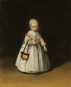 Porträt von Helena van der Schalcke (1646-71). Tochter von Gerard van der Schalcke und Johanna Bardoel und zukünftige Ehefrau von Nicolaes Eichelberg von Gerard ter Borch (II)