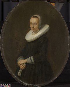 Johanna Bardoel (gestorben nach 1667). Ehefrau von Gerard van der Schalcke von Gerard ter Borch (II)