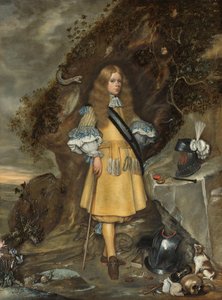 Gedenkporträt von Moses ter Borch (1645-1667)