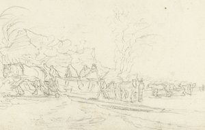 Winterlandschaft von Gerard ter Borch (II)