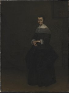 Porträt einer Dame von Gerard ter Borch
