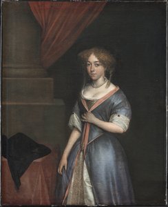 Porträt einer Dame von Gerard ter Borch
