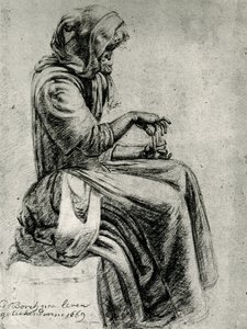 Die Wahrsagerin von Gerard ter Borch