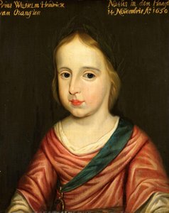 Porträt von Wilhelm III., Prinz von Oranien von Gerard van Honthorst (workshop of)