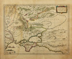 Taurica Chersonesus. Karte der Krim, 1595