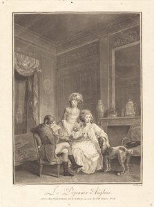 Das englische Frühstück von Geraud Vidal after Nicolas Lavreince