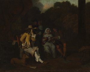 Eine musikalische Gesellschaft, frühe 1650er