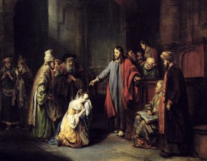 Christus und die Ehebrecherin