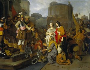 Die Enthaltsamkeit des Scipio von Gerbrand van den Eeckhout