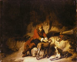 Der ruhende Jäger von Gerbrand van den Eeckhout