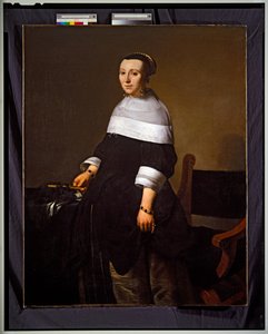Porträt seiner Frau von Gerbrandt van den Eeckhout