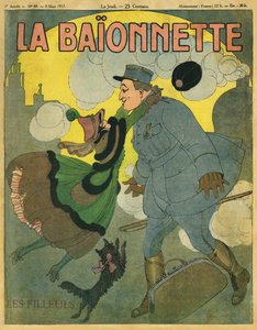 Titelblatt der französischen Zeitung La Baionnette