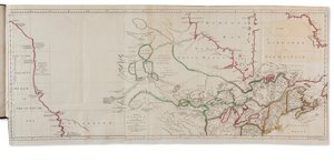 Reisen von Asien nach Amerika, um die Entdeckungen der Nordwestküste Amerikas abzuschließen, London: Thomas Jefferys von Gerhard Friedrich Müller