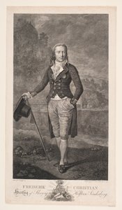 Friedrich Christian, Herzog von Schleswig von Gerhard Ludvig Lahde