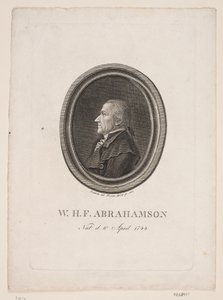 W.H.F. Abrahamson von Gerhard Ludvig Lahde