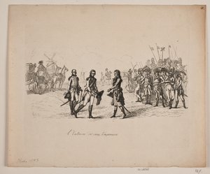 Das Treffen der beiden Kaiser von Gerhard Ludvig Lahde